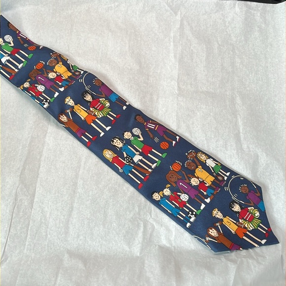 Save the Children Tie, vintage - Picture 2 of 6